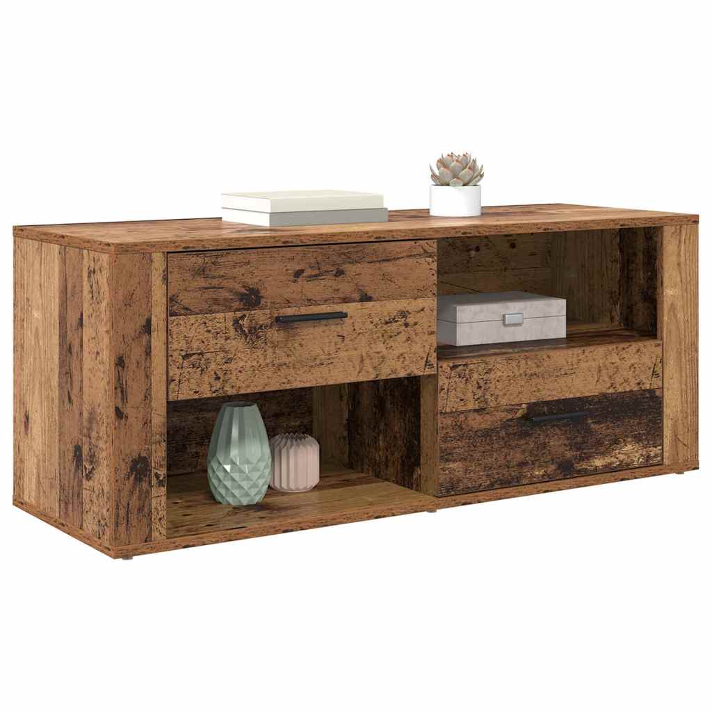 TV-Schränk Altholz 100 x 35 x 40 cm Holzwerkstoff