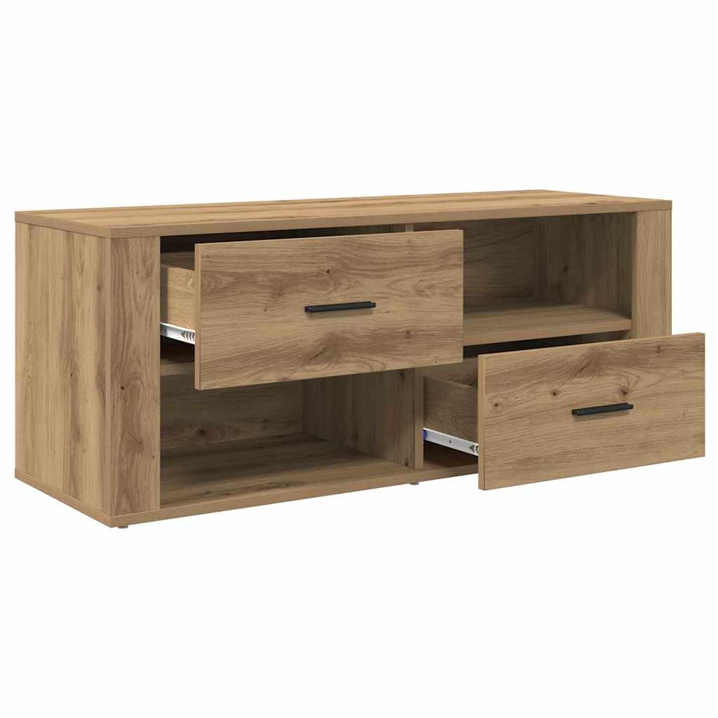 TV-Schränk Artisan-Eiche 100 x 35 x 40 cm Holzwerkstoff