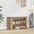 Schuhregal Artisan-Eiche 75 x 35 x 45 cm Holzwerkstoff