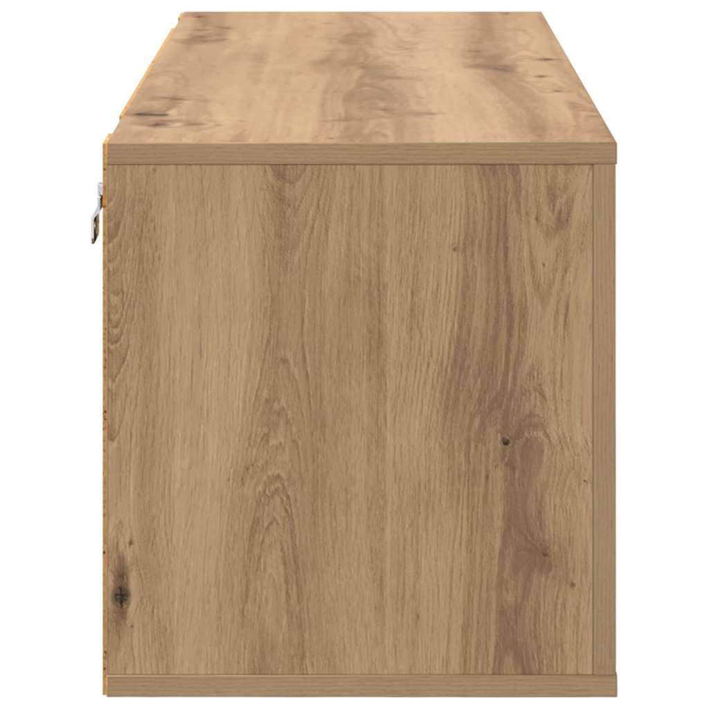 Schuhschrank Artisan-Eiche 100 x 35 x 38 cm Holzwerkstoff