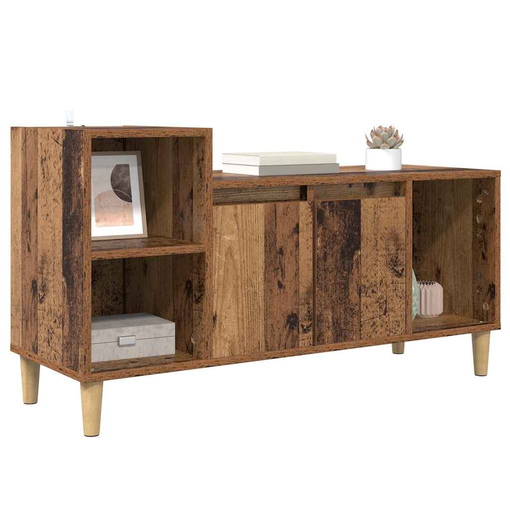 TV-Schränk Altholz 100 x 35 x 55 cm Holzwerkstoff