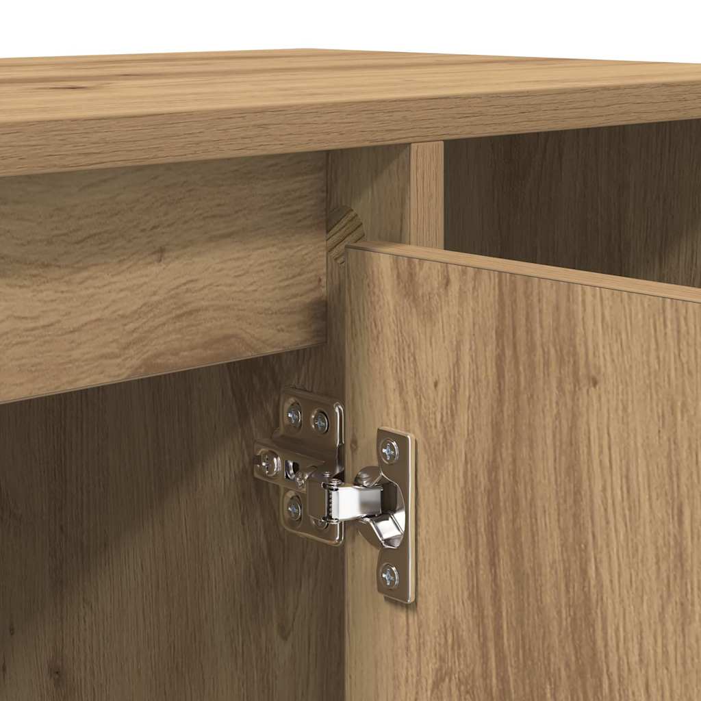 TV-Schränk Artisan-Eiche 100 x 35 x 55 cm Holzwerkstoff
