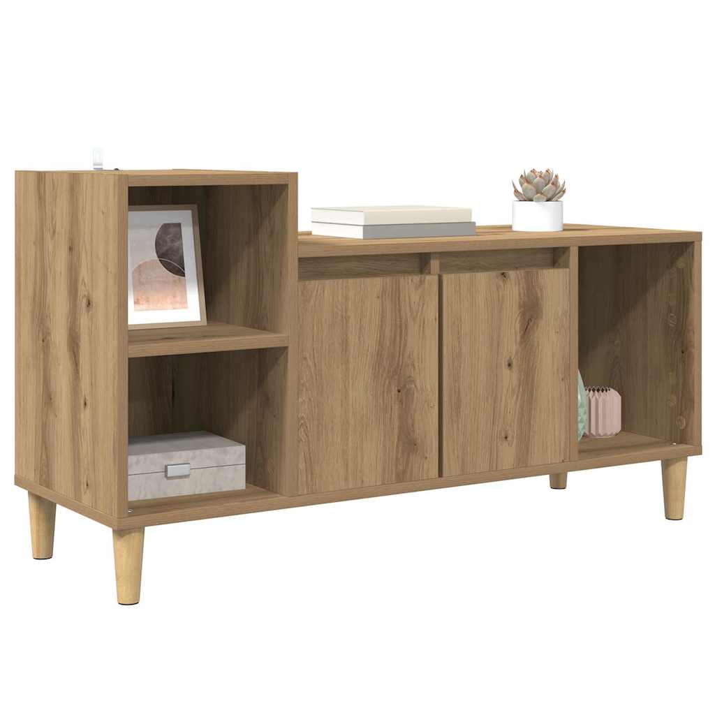 TV-Schränk Artisan-Eiche 100 x 35 x 55 cm Holzwerkstoff