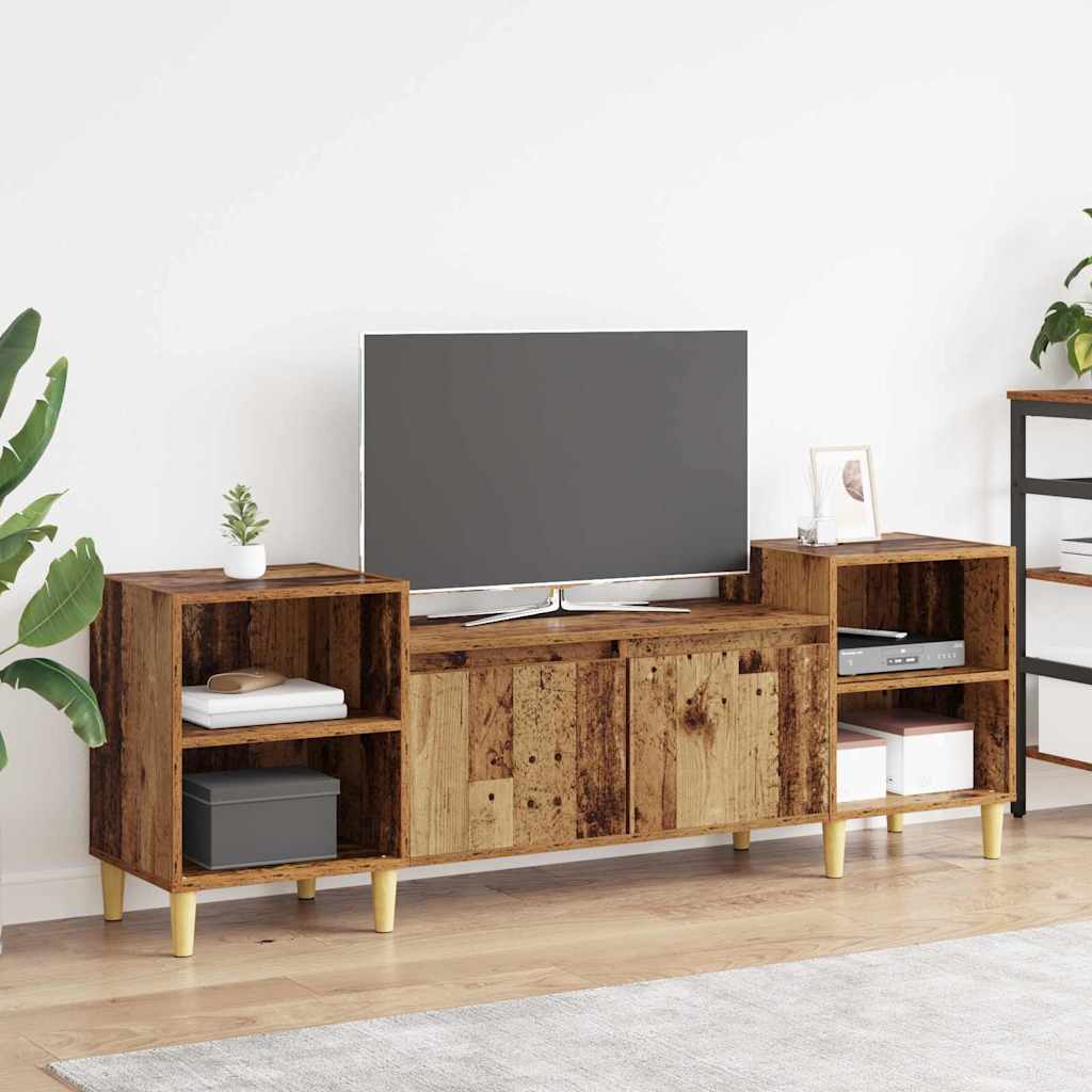 TV-Schränk Altholz 160 x 35 x 55 cm Holzwerkstoff