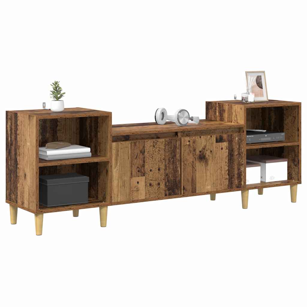 TV-Schränk Altholz 160 x 35 x 55 cm Holzwerkstoff