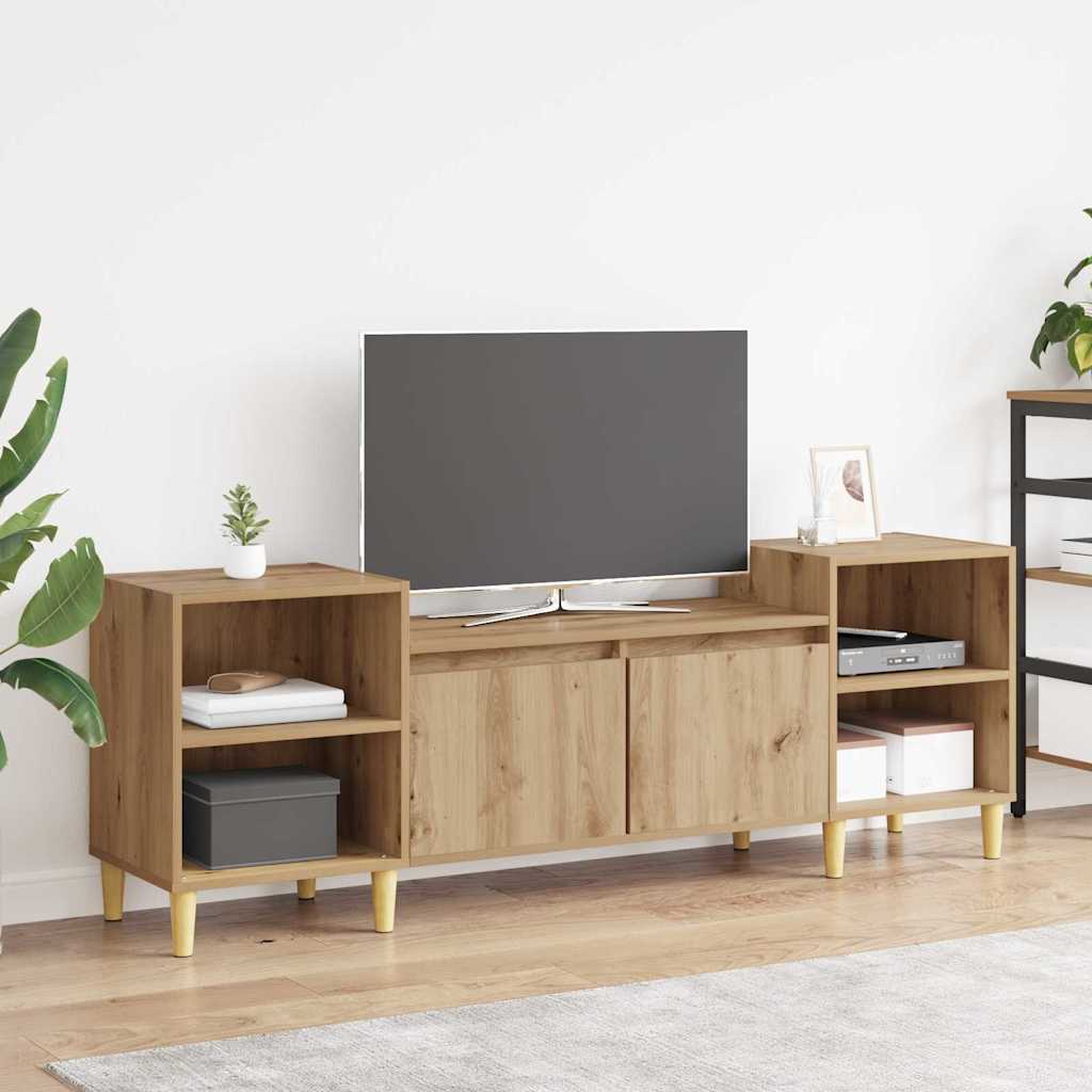 TV-Schränk Artisan-Eiche 160 x 35 x 55 cm Holzwerkstoff