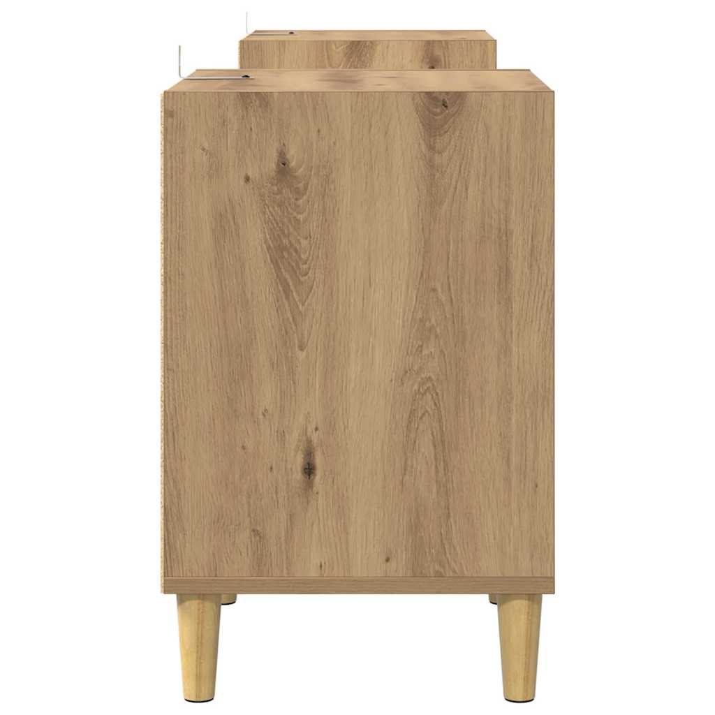 TV-Schränk Artisan-Eiche 160 x 35 x 55 cm Holzwerkstoff