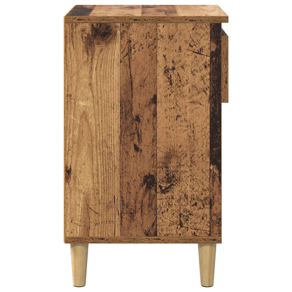 Schuhschrank Altholz 102 x 36 x 60 cm Holzwerkstoff