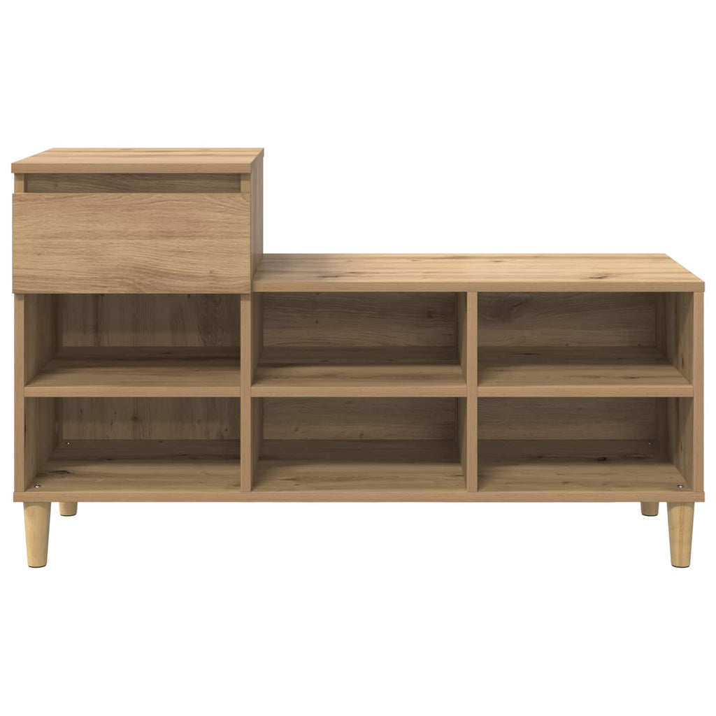 Schuhschrank Artisan-Eiche 102 x 36 x 60 cm Holzwerkstoff