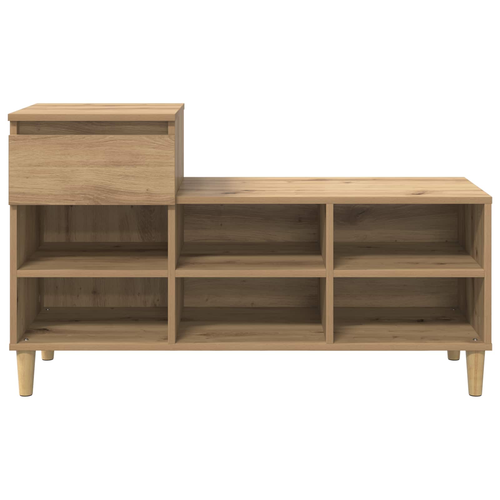 Schuhschrank Artisan-Eiche 102 x 36 x 60 cm Holzwerkstoff