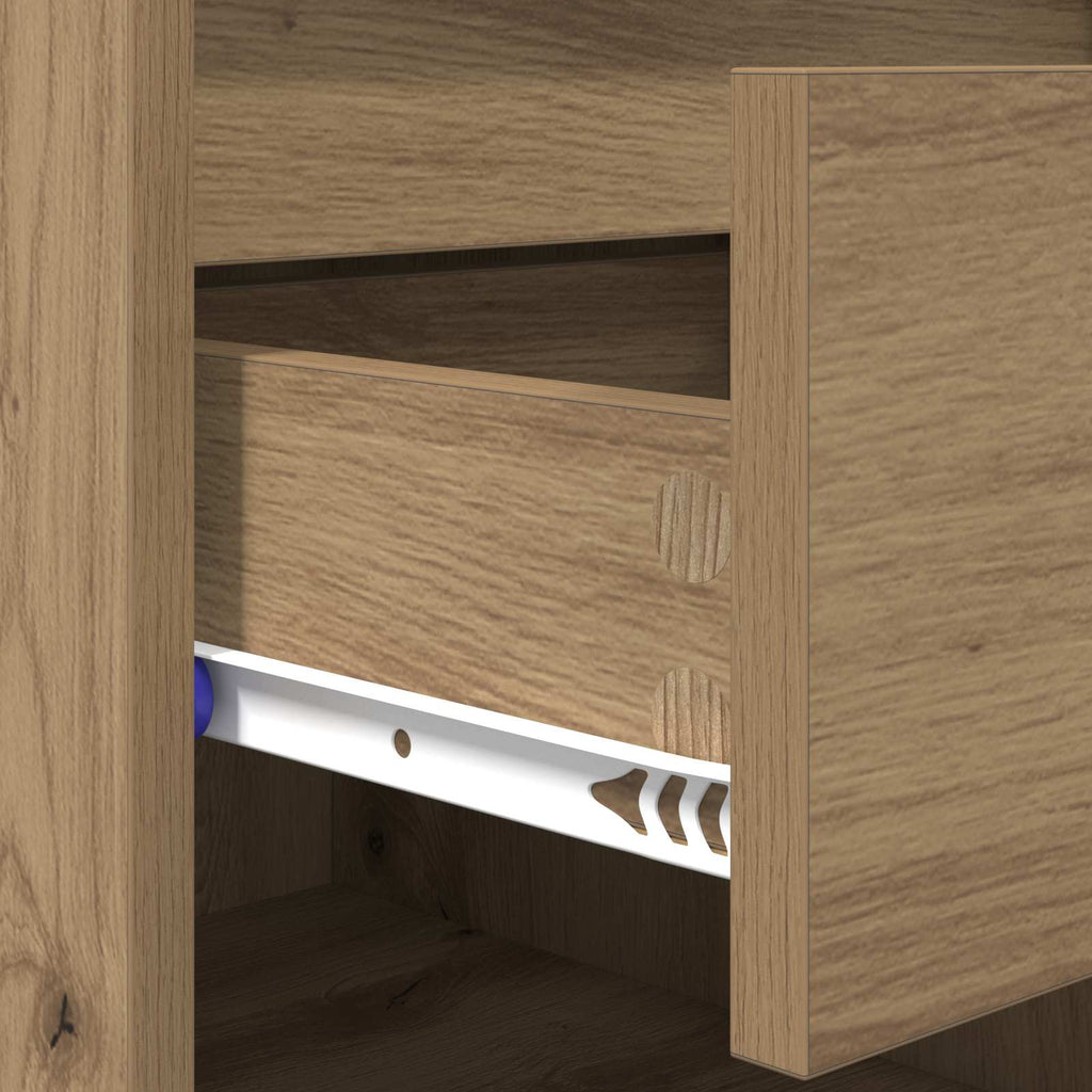Schuhschrank Artisan-Eiche 102 x 36 x 60 cm Holzwerkstoff