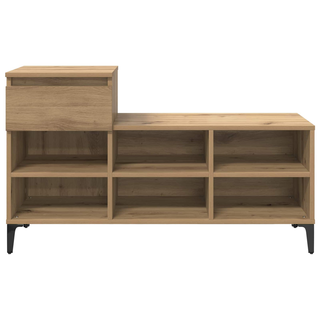 Schuhschrank Artisan-Eiche 102 x 36 x 60 cm Holzwerkstoff