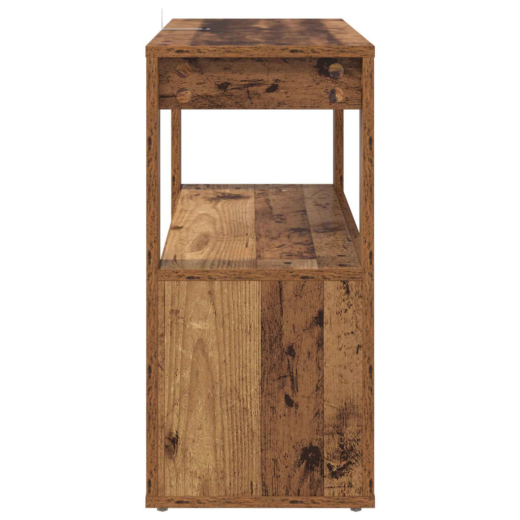 Sideboard Altholz 80 x 30 x 60 cm Holzwerkstoff