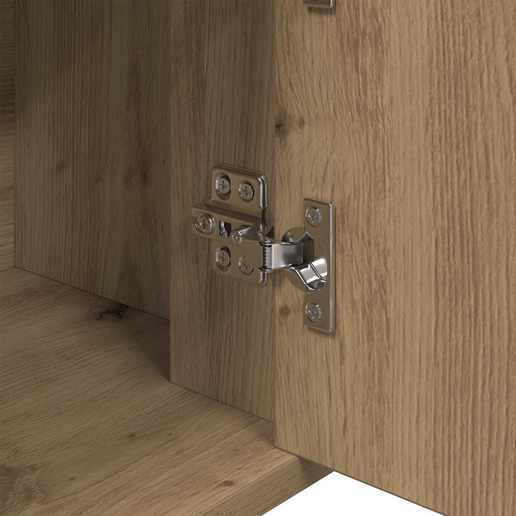 Sideboard Artisan-Eiche 80 x 30 x 60 cm Holzwerkstoff