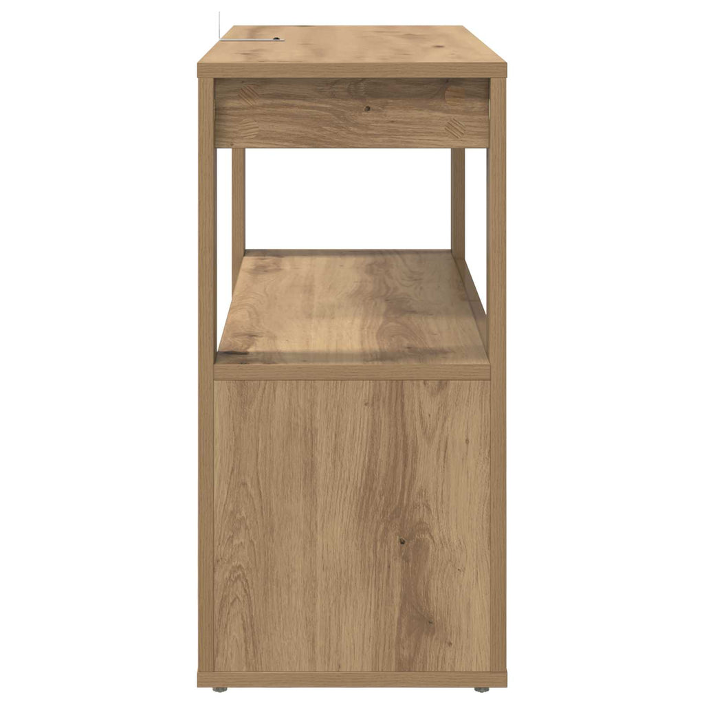 Sideboard Artisan-Eiche 80 x 30 x 60 cm Holzwerkstoff