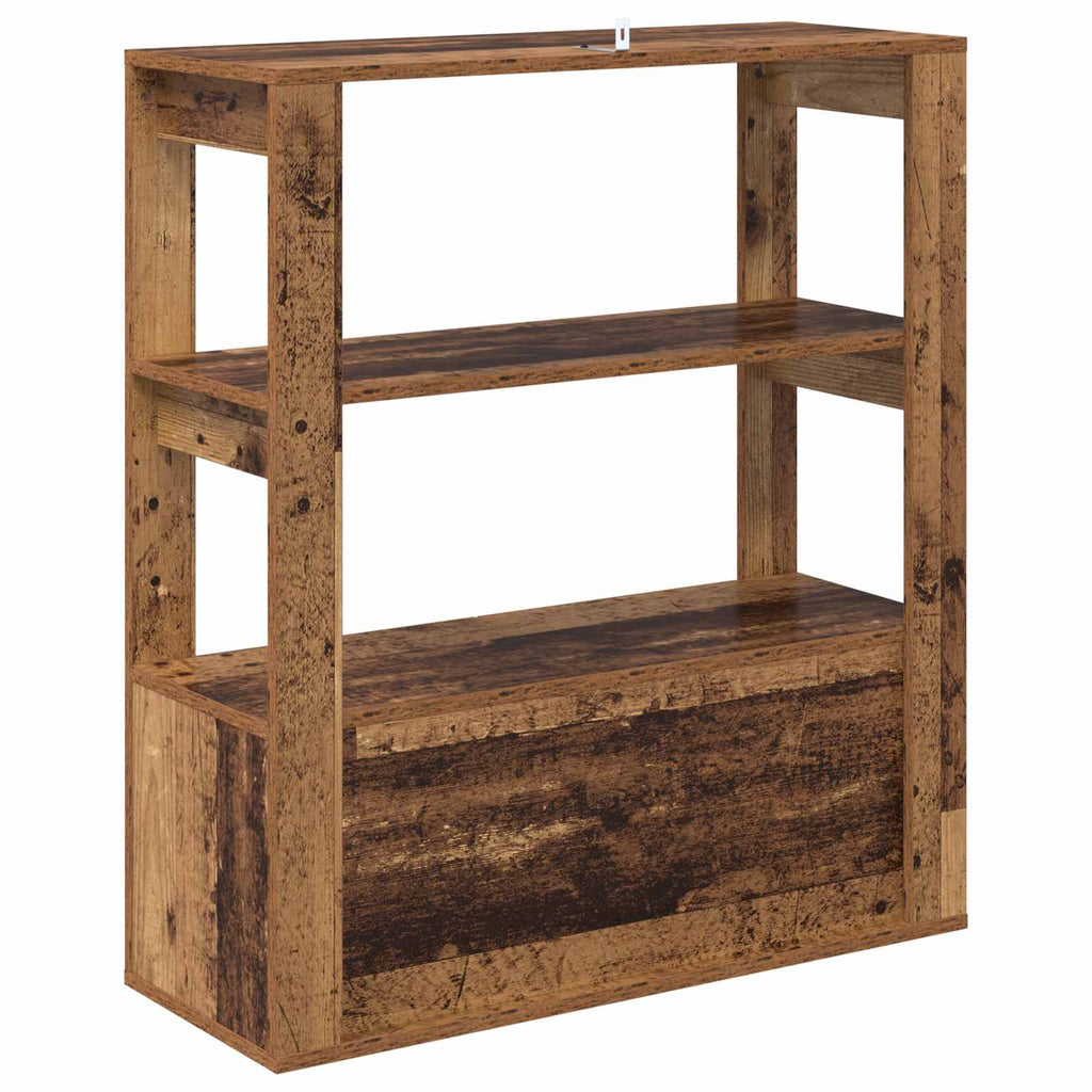 Sideboard Altholz 30 x 80 x 90 cm Holzwerkstoff