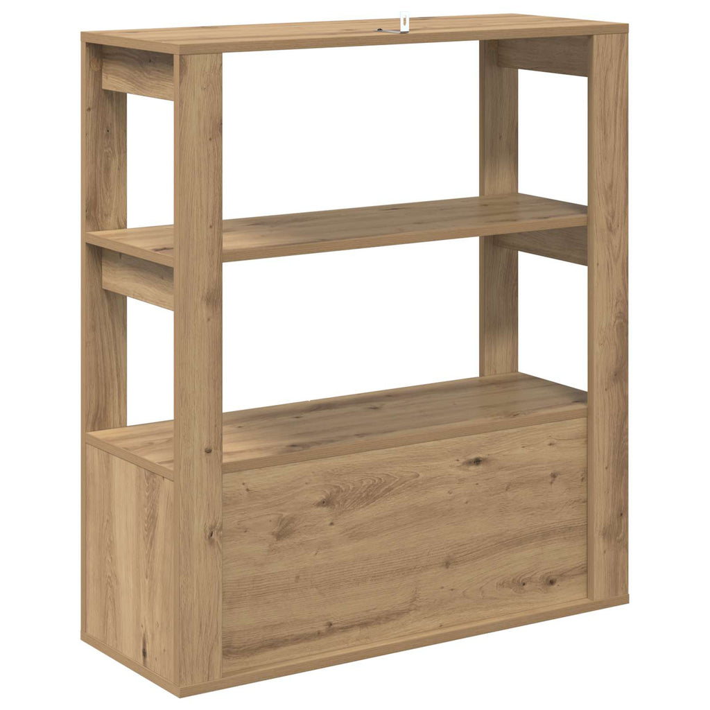 Sideboard Artisan-Eiche 30 x 80 x 90 cm Holzwerkstoff
