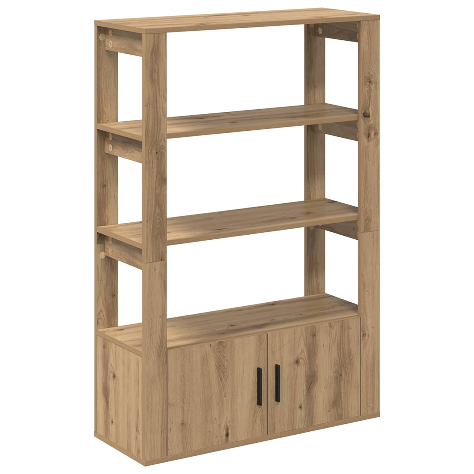 Sideboard Artisan-Eiche 30 x 80 x 119.5 cm Holzwerkstoff