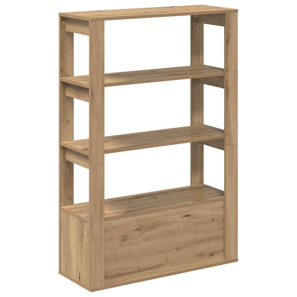 Sideboard Artisan-Eiche 30 x 80 x 119.5 cm Holzwerkstoff