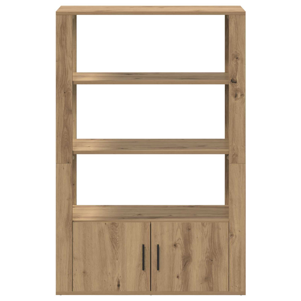 Sideboard Artisan-Eiche 30 x 80 x 119.5 cm Holzwerkstoff