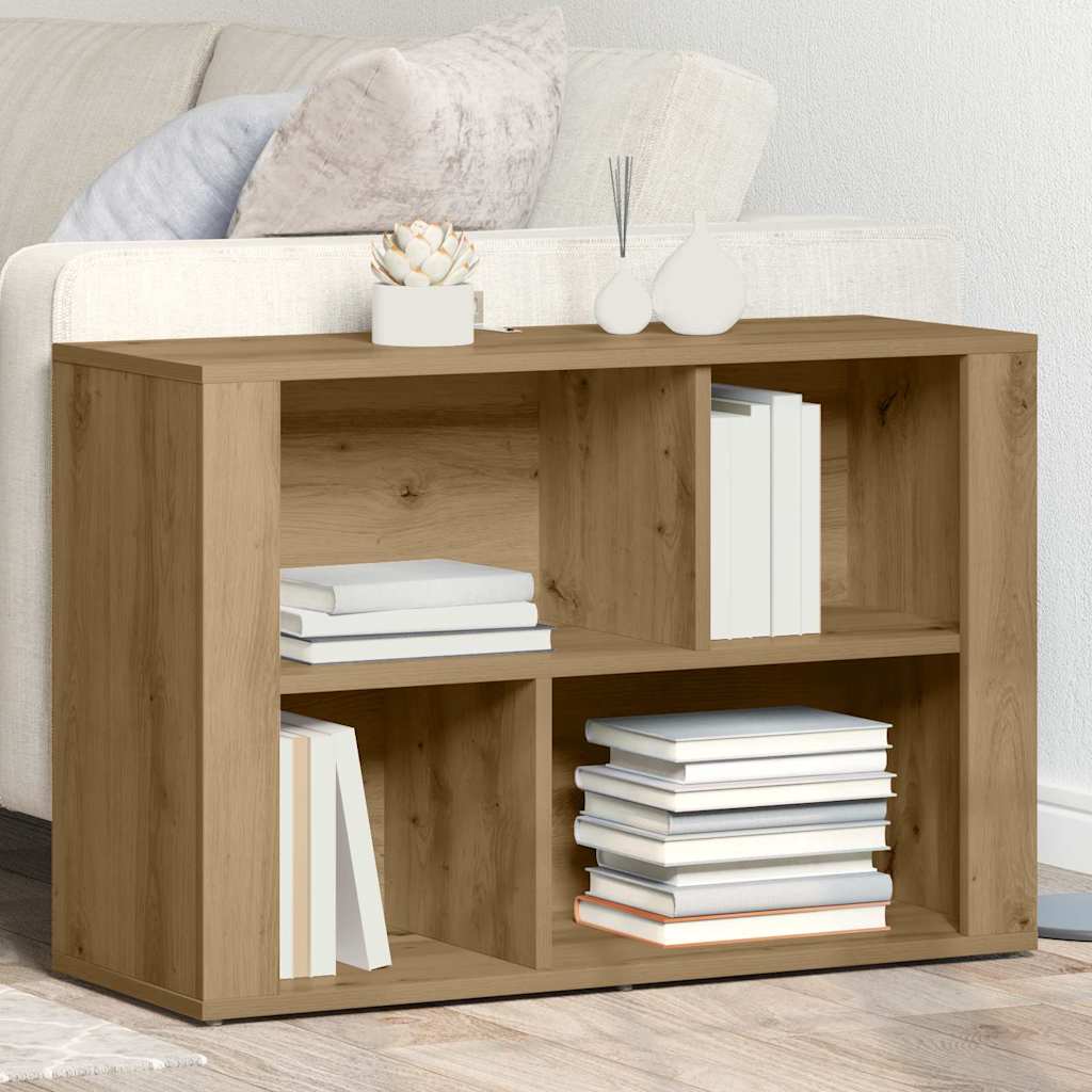 Sideboard Artisan-Eiche 80 x 30 x 53 cm Holzwerkstoff
