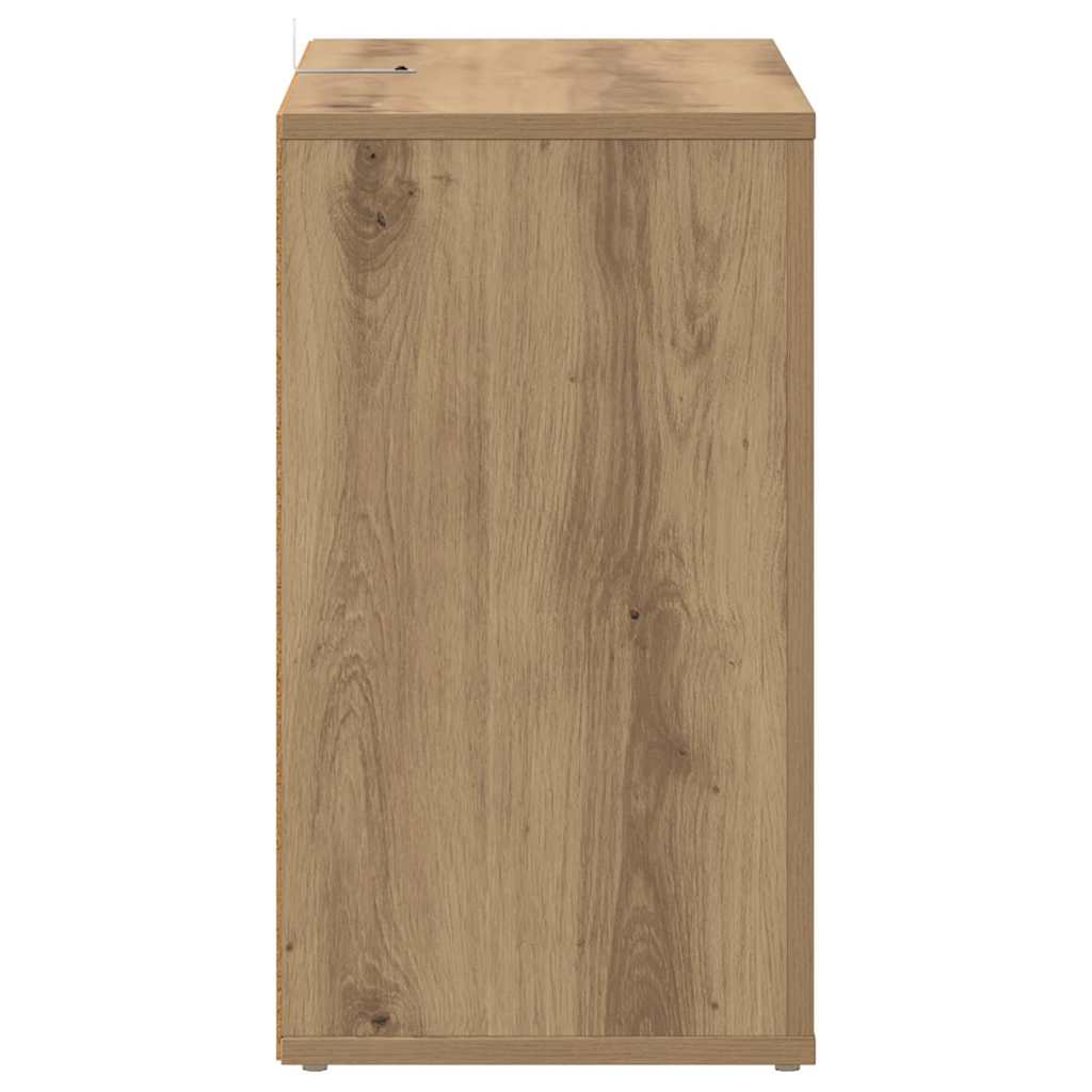Sideboard Artisan-Eiche 80 x 30 x 53 cm Holzwerkstoff