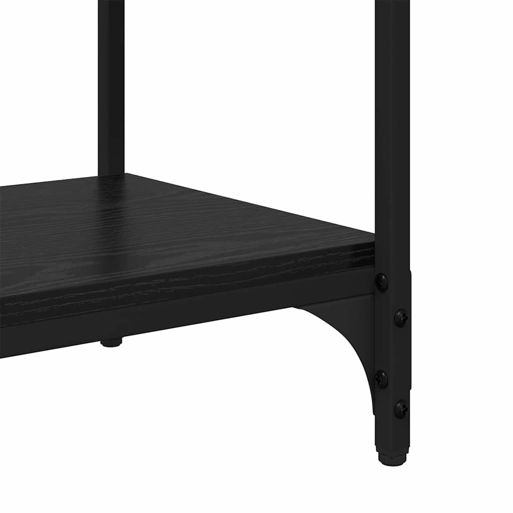 TV-Schränk Schwarz Eichen-Optik 100x33x41cm