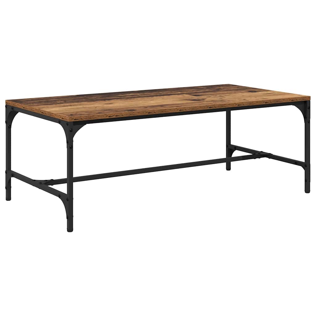 Couchtisch Altholz 100 x 50 x 35 cm Holzwerkstoff
