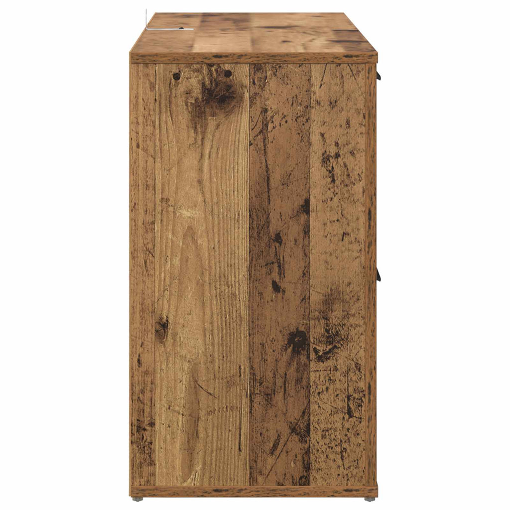 Sideboard Altholz 100 x 33 x 59,5 cm Holzwerkstoff