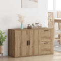 Sideboard Artisan-Eiche 100 x 33 x 59,5 cm Holzwerkstoff