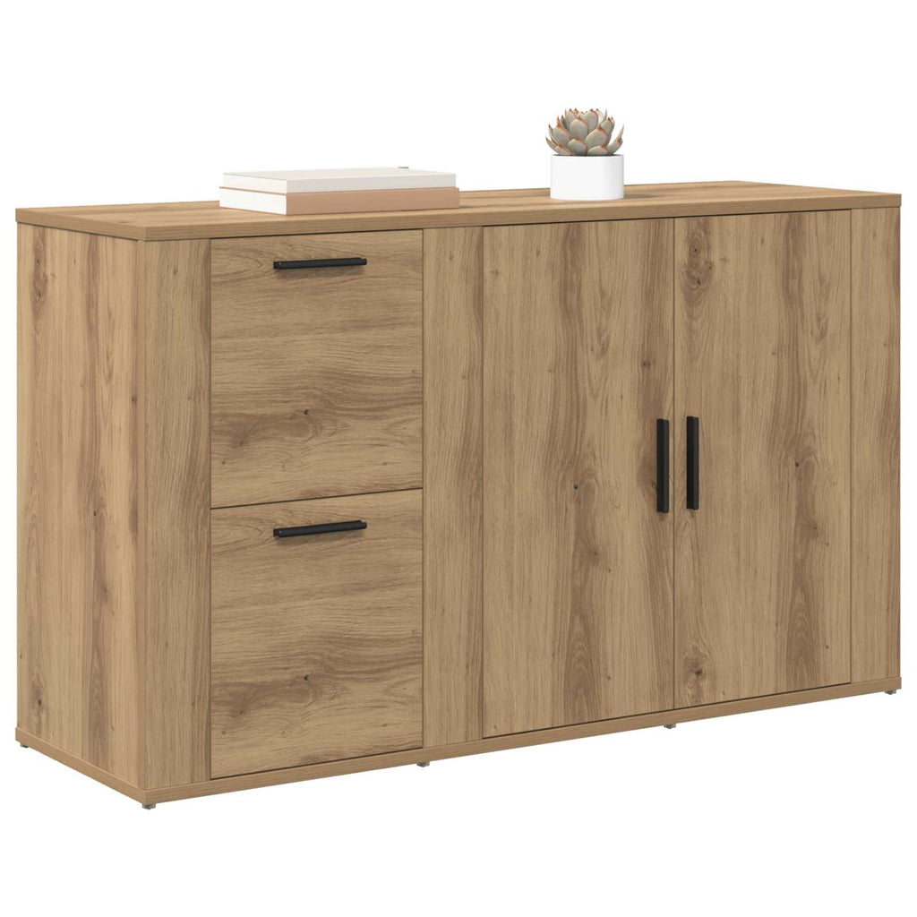 Sideboard Artisan-Eiche 100 x 33 x 59,5 cm Holzwerkstoff