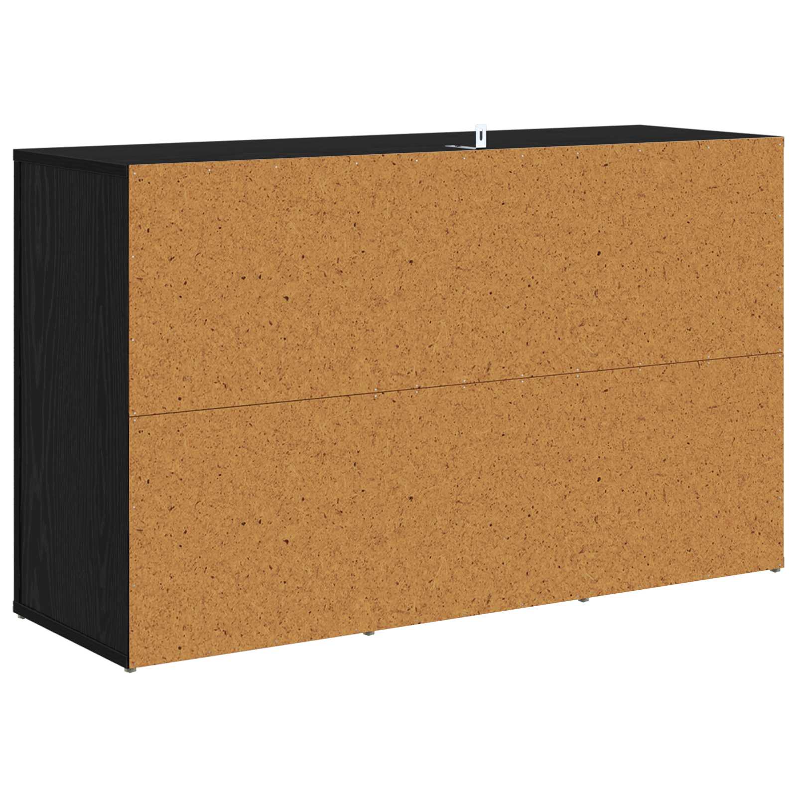 Sideboard Schwarz Eichen-Optik 100 x 33 x 59,5 cm Holzwerkstoff
