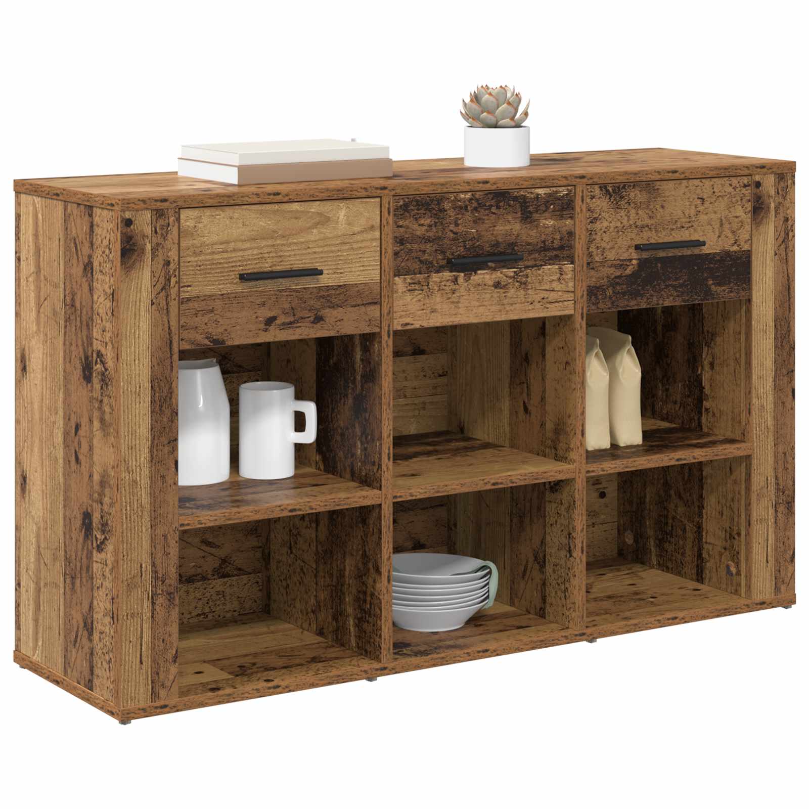 Sideboard Altholz 100 x 30 x 59,5 cm Holzwerkstoff