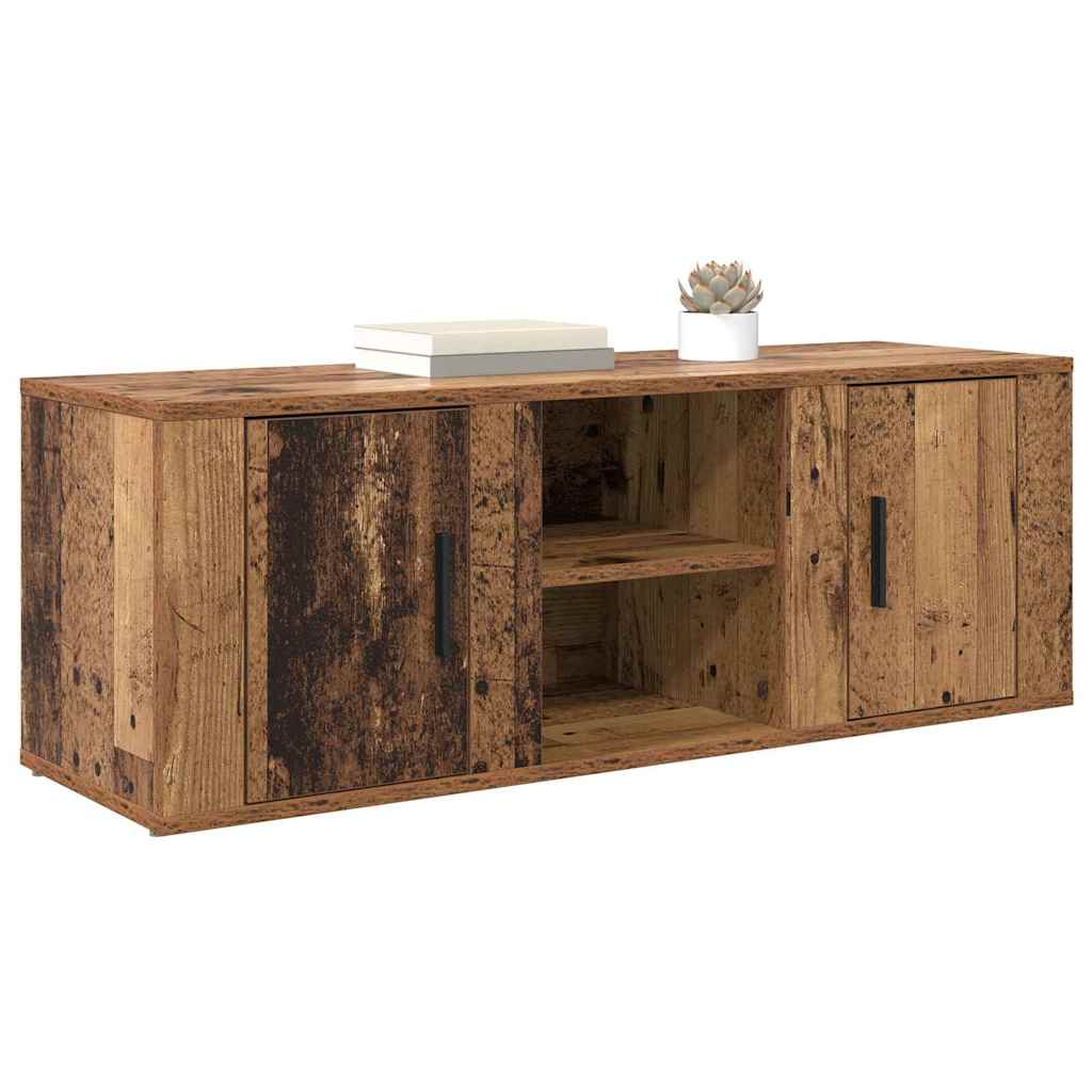 TV-Schränk Altholz 100 x 31,5 x 35 cm Holzwerkstoff