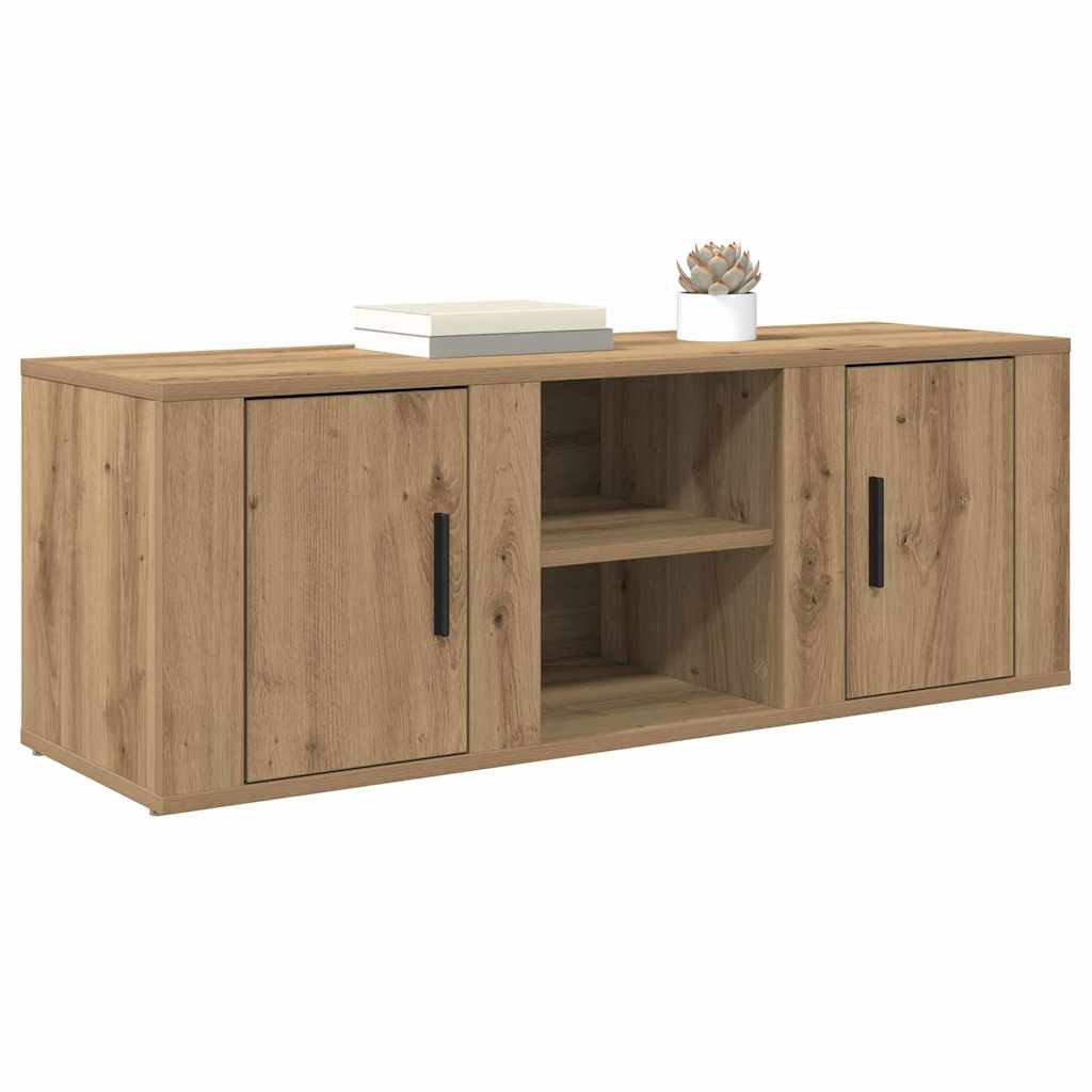 TV-Schränk Artisan-Eiche 100 x 31,5 x 35 cm Holzwerkstoff