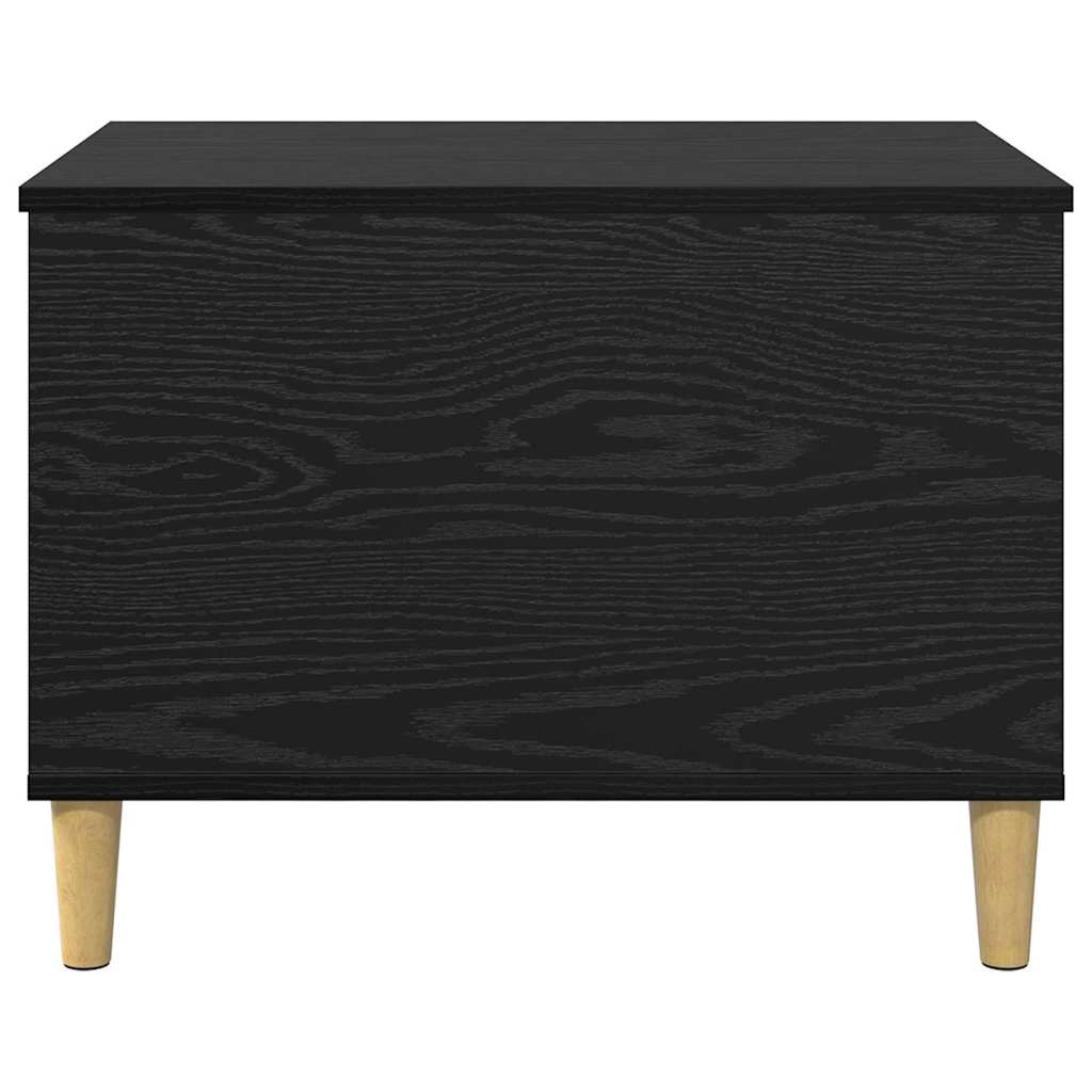 Nachttisch Schwarz Eichen-Optik 60 x 44,5 x 45 cm Holzwerkstoff