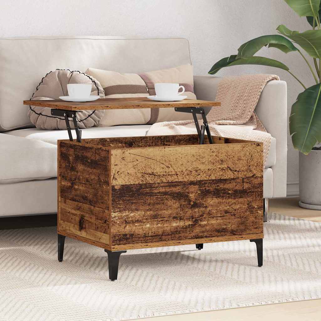Couchtisch Altholz 60 x 44,5 x 45 cm Holzwerkstoff