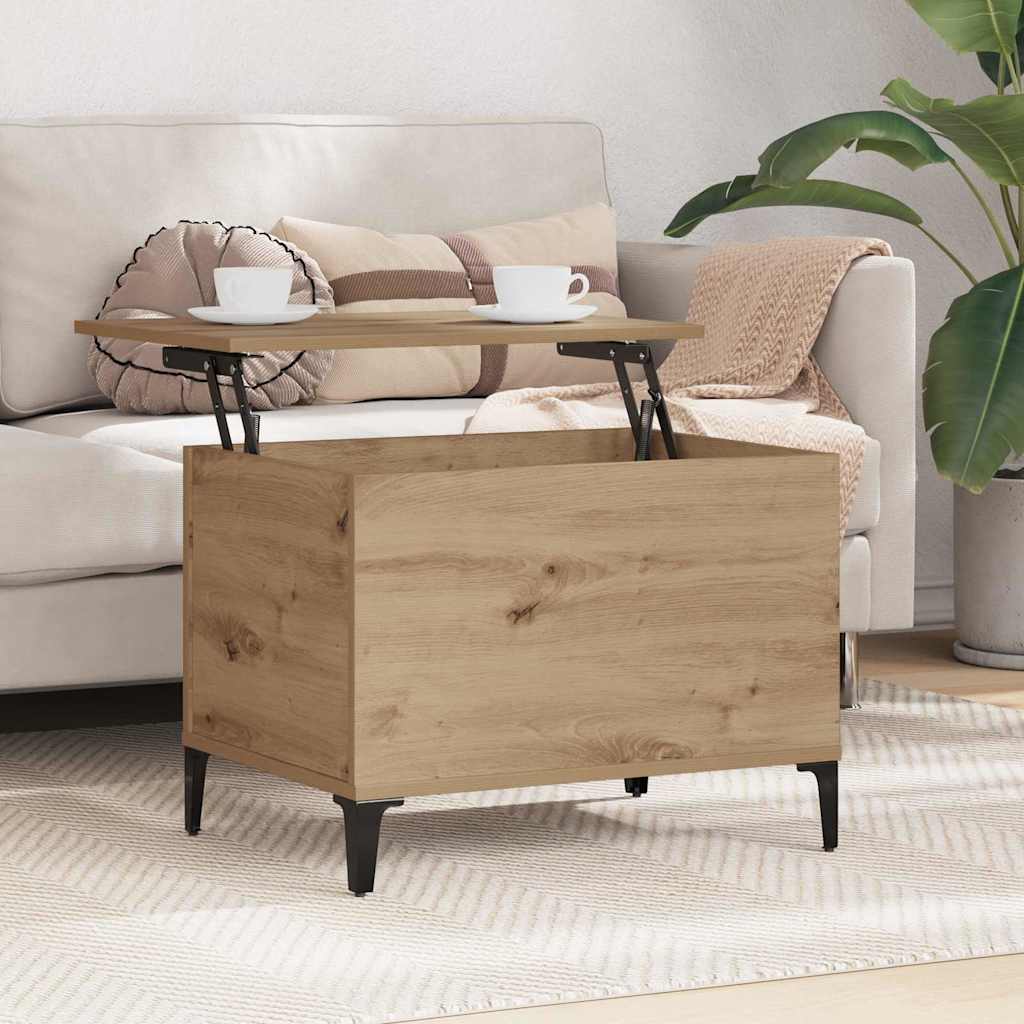 Couchtisch Artisan-Eiche 60 x 44,5 x 45 cm Holzwerkstoff