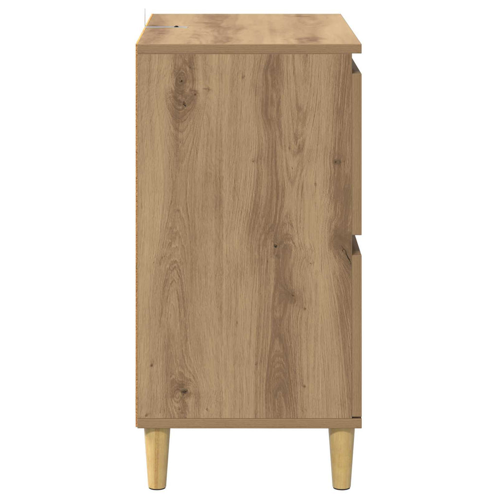Sideboard Artisan-Eiche 60 x 35 x 70 cm Holzwerkstoff
