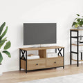 TV-Schränk mit Schubladen Artisan-Eiche 90 x 33 x 45 cm