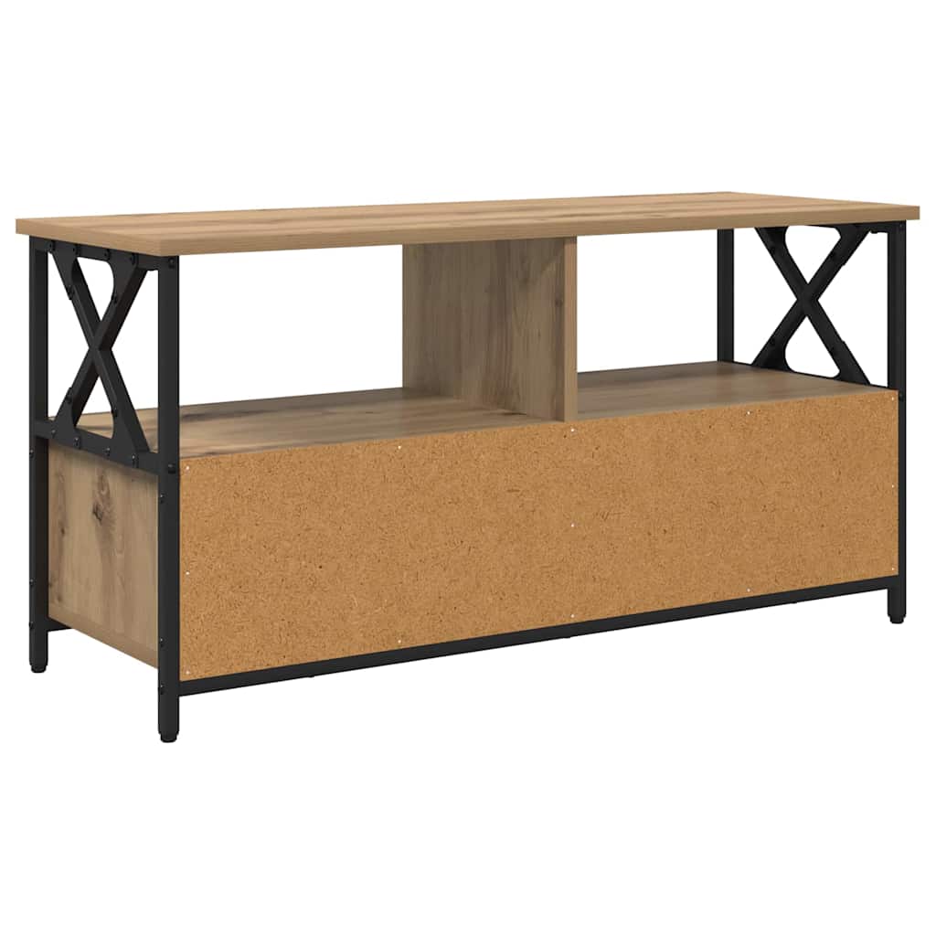 TV-Schränk mit Schubladen Artisan-Eiche 90 x 33 x 45 cm