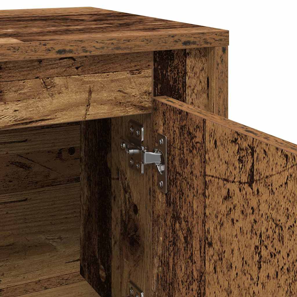 TV-Schränk Altholz 102 x 35 x 45 cm Holzwerkstoff