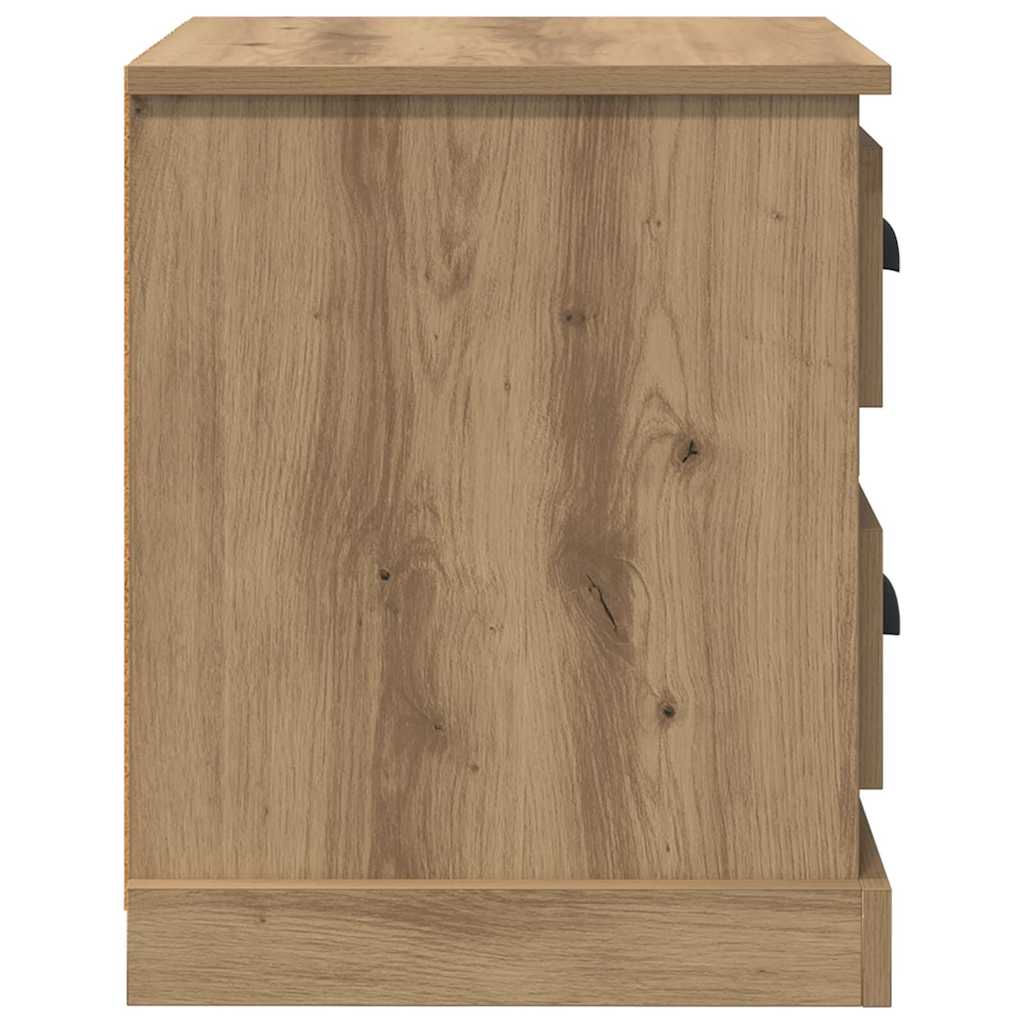 Nachttisch Artisan-Eiche 39 x 39 x 47,5 cm Holzwerkstoff
