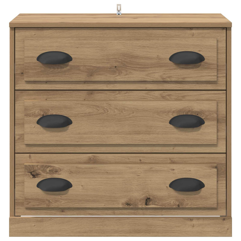 Sideboard Artisan-Eiche 70 x 35,5 x 67,5 cm Holzwerkstoff