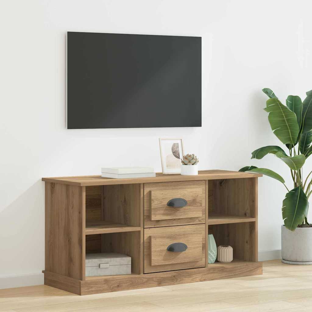 TV-Schränk Artisan-Eiche 99,5 x 35,5 x 48 cm Holzwerkstoff
