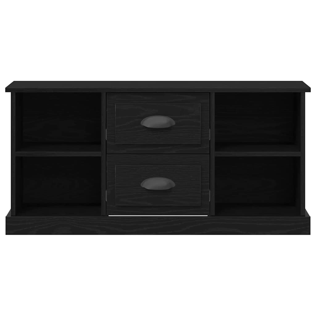 TV-Schränk Schwarz Eichen-Optik 99,5 x 35,5 x 48 cm