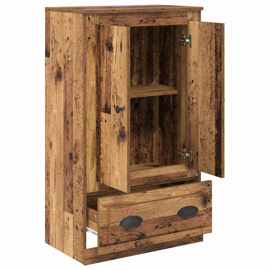Highboard Altholz 60 x 35,5 x 103,5 cm Holzwerkstoff