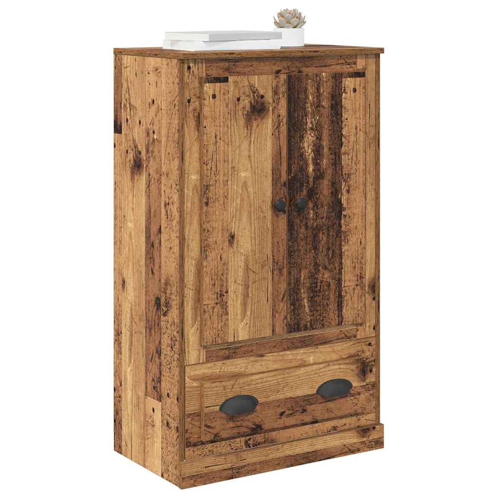 Highboard Altholz 60 x 35,5 x 103,5 cm Holzwerkstoff