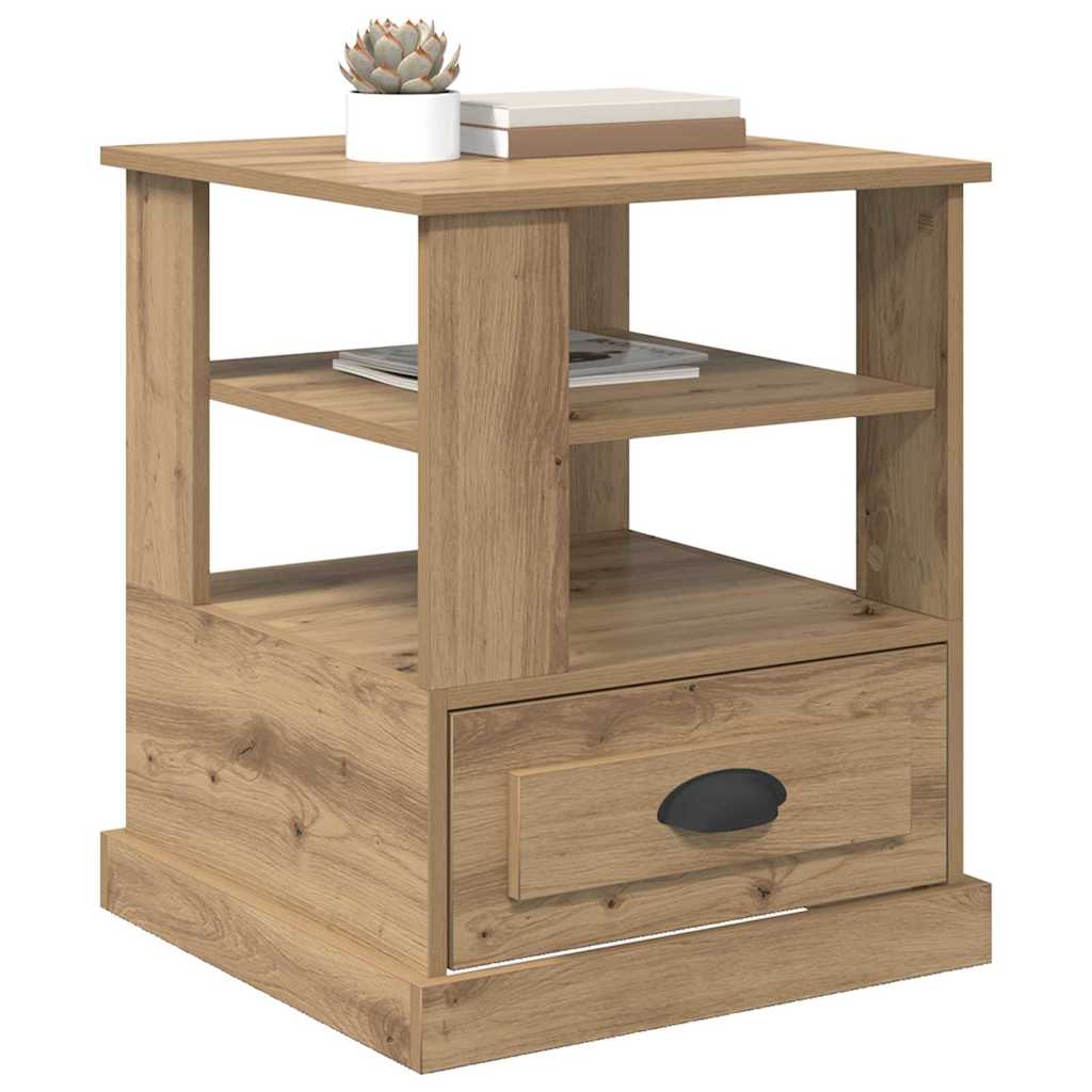 Nachttisch Artisan-Eiche 50 x 50 x 60 cm Holzwerkstoff