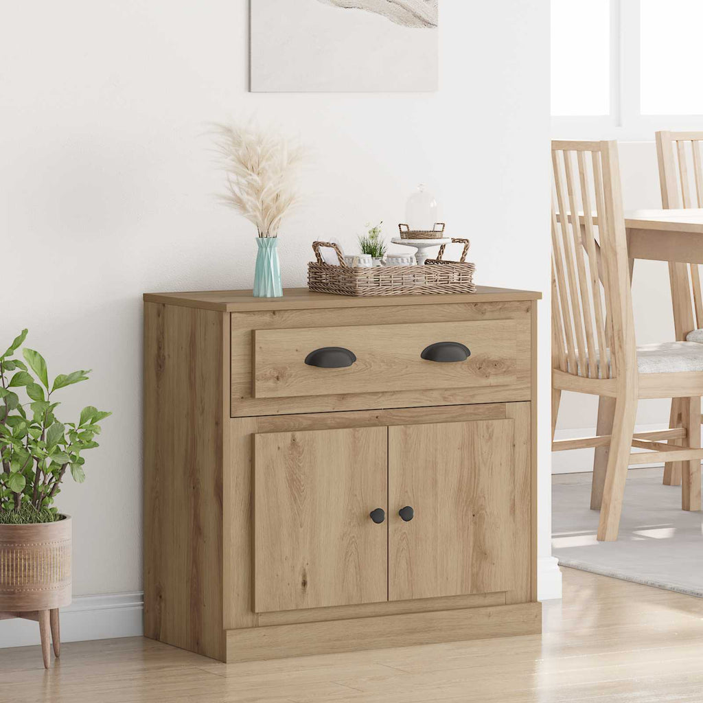 Highboard Artisan-Eiche 70 x 35,5 x 67,5 cm Holzwerkstoff